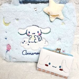 Sanrio Hello Kitty & Friends Cinnamonroll Wallet Change Purse Bag Kawaii Y2K